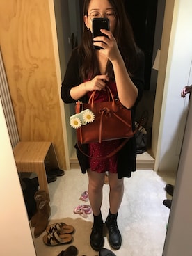 「Rails（レイルズ）のアイテム（ワンピース/ドレス）」を使った、Wuhsintaiさん（レディース・171cm）の春コーディネート