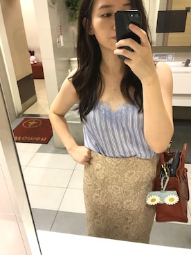 「lady」｜「アイテム（アクセサリー）」を使った、Wuhsintaiさん（レディース・171cm）の夏コーディネート