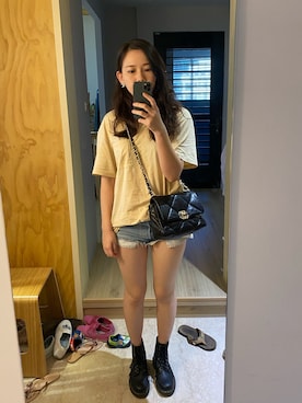 「PAZZO」｜「アイテム（アクセサリー）」を使った、Wuhsintaiさん（レディース・171cm）の春コーディネート