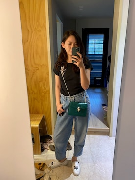 「Chiara Ferragni（キアラフェラーニ）のアイテム」を使った、Wuhsintaiさん（レディース・171cm）の春コーディネート