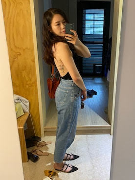 「asos（エイソス）のアイテム（オールインワン・サロペット）」を使った、Wuhsintaiさん（レディース・171cm）の春コーディネート