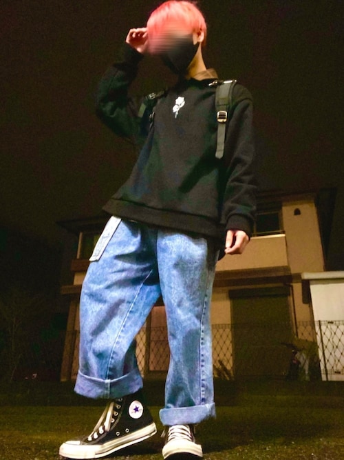 じろー 超 低身長男子 Inter Factoryのピアス 片耳用 を使ったコーディネート Wear