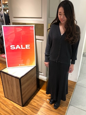 nano・universe ららぽーと海老名 Womensさん（レディース・160cm）の冬コーディネート