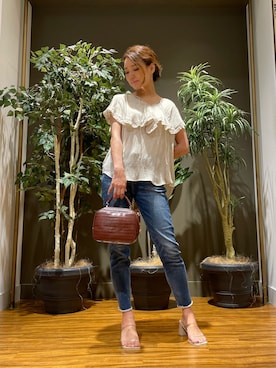 nano・universe ららぽーと海老名 Womensさん（レディース・162cm）の夏コーディネート