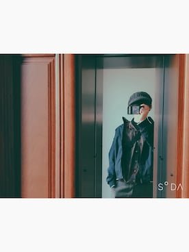「TOMMY（トミー）のアイテム（ナイロンジャケット）」を使った、ryota☺︎さん（メンズ・175cm）の冬コーディネート