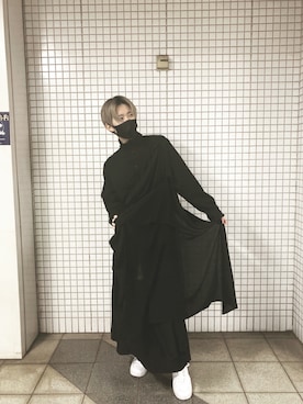 「アイテム（スカート）」を使った、shotaaaawayさん（メンズ・173cm）の冬コーディネート