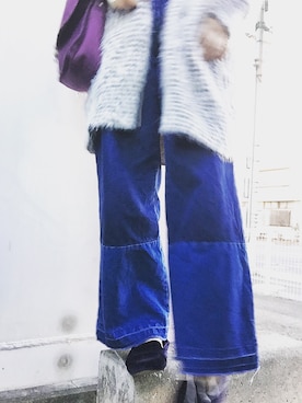 「LUCA/LADY LUCK LUCA（ルカ/レディラックルカ）のアイテム（その他アウター）」を使った、タケウチエリさん（レディース・160cm）の冬コーディネート