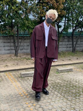 テーラードジャケットを使った「菅田将暉」の人気ファッション 