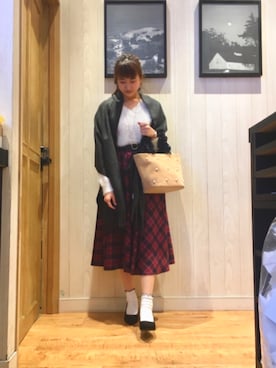 Chikaさん（レディース・161cm）の秋コーディネート