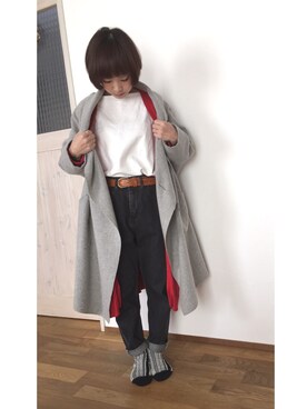 さにさん（レディース・150cm）の冬コーディネート