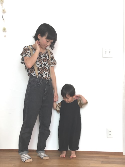 peu pres　プープレ　梨柄　なし柄　トップス　カットソー　プルオーバー peu pres プープレ 梨柄 なし柄 トップス カットソー プルオーバー
