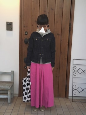 「NOMBRE IMPAIR（ノンブルアンペール）のアイテム（ジャケット/アウター）」を使った、さにさん（レディース・150cm）の冬コーディネート