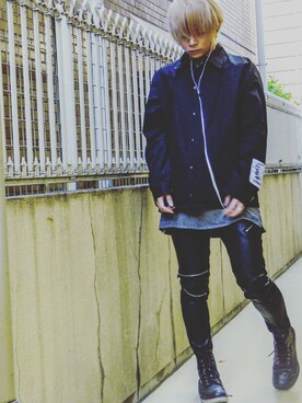 「Danke schon」｜「アイテム（その他）」を使った、EiQさん（メンズ・175cm）の春コーディネート