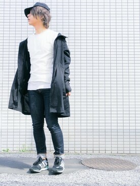 「united arrows」｜「アイテム（その他）」を使った、EiQさん（メンズ・175cm）の春コーディネート