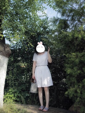 「Jack Willsのアイテム（ワンピース/ドレス）」を使った、冷喵さん（レディース・157cm）の夏コーディネート