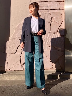 MONAMIさん（レディース・155cm）の冬コーディネート