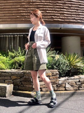 MONAMIさん（レディース・155cm）の春コーディネート