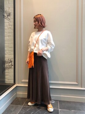 MONAMIさん（レディース・155cm）の春コーディネート