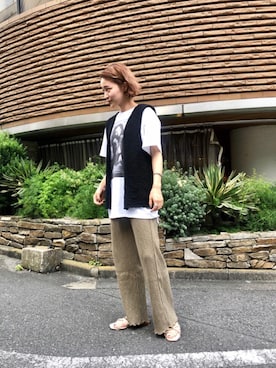 MONAMIさん（レディース・155cm）の春コーディネート