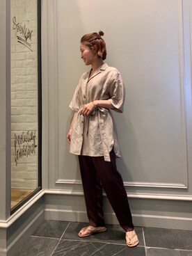 MONAMIさん（レディース・155cm）の夏コーディネート
