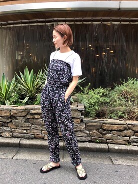 MONAMIさん（レディース・155cm）の夏コーディネート