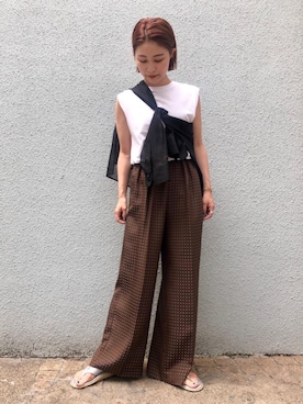 MONAMIさん（レディース・155cm）の夏コーディネート