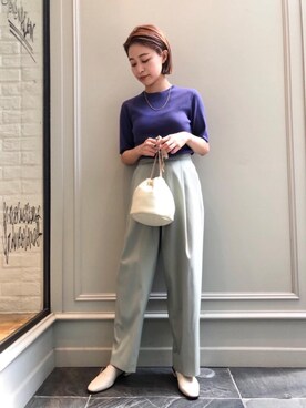 MONAMIさん（レディース・155cm）の夏コーディネート