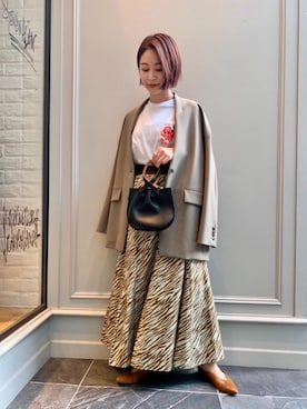 MONAMIさん（レディース・155cm）の秋コーディネート