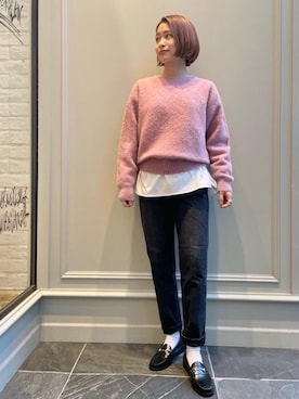 MONAMIさん（レディース・155cm）の秋コーディネート