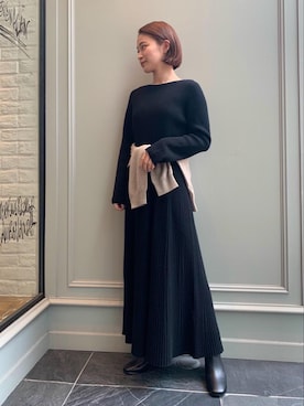 MONAMIさん（レディース・155cm）の冬コーディネート