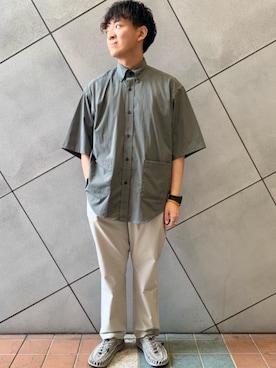 egashira_tさん（メンズ・168cm）の夏コーディネート