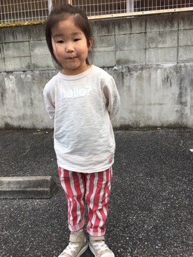 teramamacoさん（キッズ・100cm）の春コーディネート