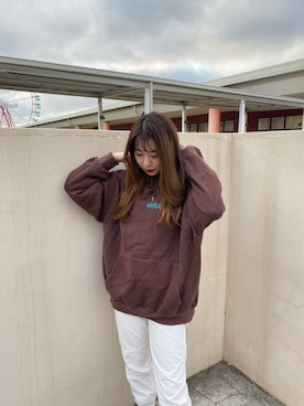 「M.Y.O.B（エム.ワイ.オー.ビー）のアイテム（トップス）」を使った、ʀɪɴᴀさん（レディース・168cm）の秋コーディネート