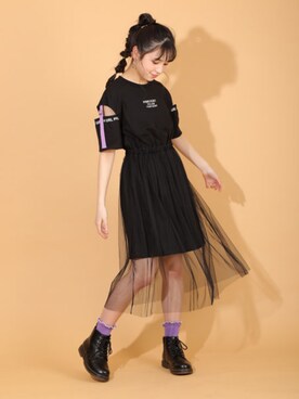 ワンピースを使った 中学生女子 の人気ファッションコーディネート 季節 3月 5月 Wear