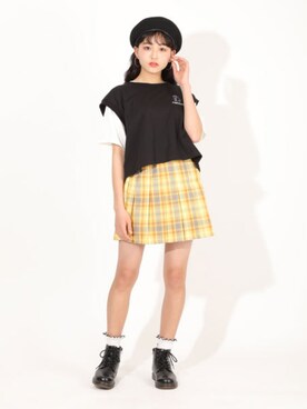 デニムスカートを使った 中学生 の人気ファッションコーディネート Wear