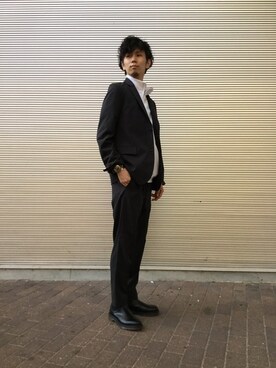 「JERZEES（ジャージーズ）のアイテム（スウェット）」を使った、YOUさん（メンズ・175cm）の秋コーディネート