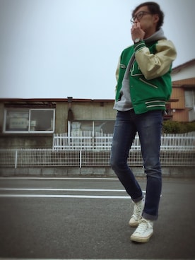 GOさん（メンズ・172cm）の冬コーディネート