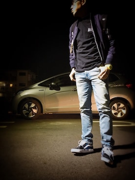 GOさん（メンズ・172cm）の冬コーディネート