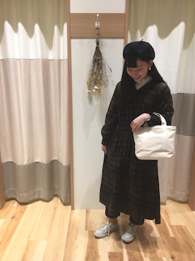 ミズキさん（レディース・154cm）の冬コーディネート