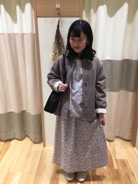 ミズキさん（レディース・154cm）の冬コーディネート