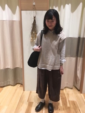 ミズキさん（レディース・154cm）の冬コーディネート