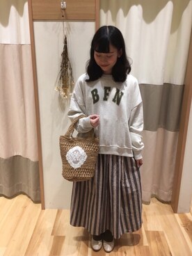 ミズキさん(レディース・154cm)の春コーディネート