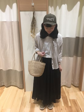 ミズキさん（レディース・154cm）の春コーディネート