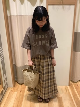 ミズキさん（レディース・154cm）の夏コーディネート