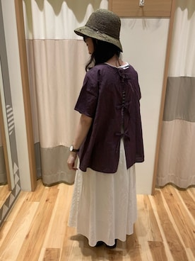 ミズキさん（レディース・154cm）の夏コーディネート