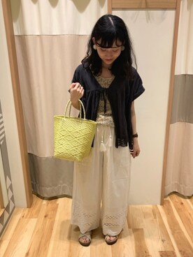 ミズキさん（レディース・154cm）の夏コーディネート