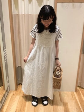 ミズキさん（レディース・154cm）の夏コーディネート