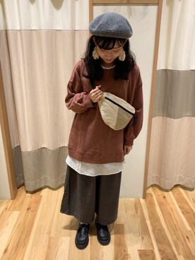 ミズキさん（レディース・154cm）の秋コーディネート