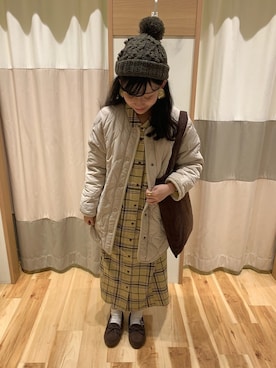 ミズキさん（レディース・154cm）の冬コーディネート