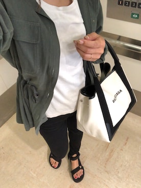 「Teva（テバ）のTeva / プラットフォーム ユニバーサル（サンダル）」を使った、ma⋆* ◡̈⃝✩さん（レディース・148cm）の秋コーディネート